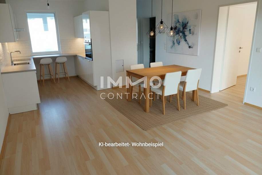Wohnen in Aussichtslage - 57m² Wohnung mit Balkon in Kürnberg, Wohnung-miete, 745,58,€, 3352 Amstetten