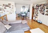 UNBEFRISTET, DACHGESCHOSS, 87 m2 Maisonette mit 16 m2 Terrasse, 2 Zimmer, Wohnküche, Wannenbad, Parketten, Biedergasse, gefördert