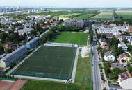 Wohnen im Grünen! Klimatisierte Wohnung mit Weitblick und großer Terrasse in Essling! Lobau und Kirschenallee ums Eck!