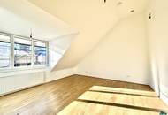 Charmante 2-Zimmer-Dachgeschosswohnung mit Süd-Terrasse und Kühlung nähe Arenbergpark