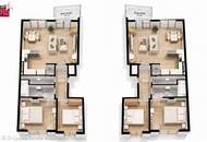 Attraktive 3-Zimmer-Neubauwohnung mit Balkon im 1. Dachgeschoss – ruhige Anlage mit 7 Einheiten