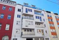 U3-NÄHE, LORYSTRASSE, sonnige 74 m2 Neubau mit 8 m2 Balkon, 2 Zimmer, Wohnküche, Wannenbad, Garage möglich, 3. Liftstock