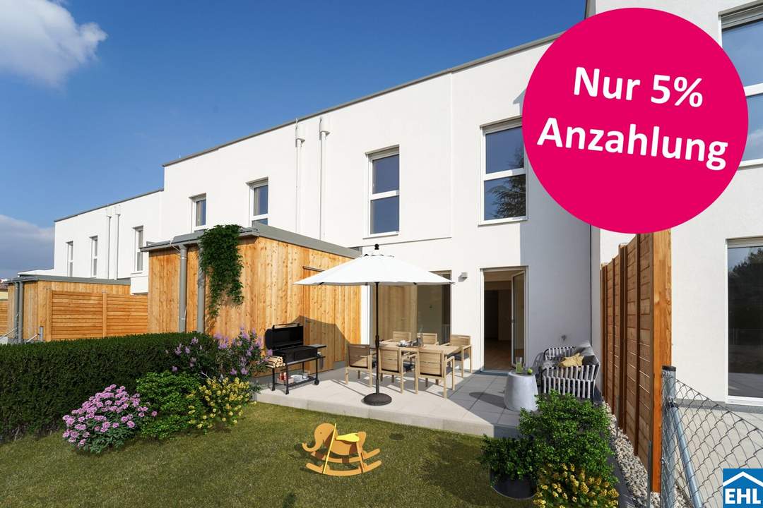 Ihr Rückzugsort im Grünen – modern, hell und perfekt angebunden - MIETKAUF!!