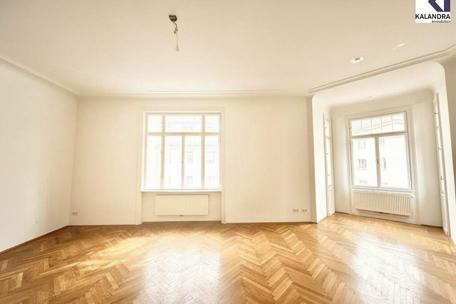 360 TOUR // REPRÄSENTATIVE ALTBAUWOHNUNG nahe der SOPHIENSÄLE, Wohnung-miete, 3.795,00,€, 1030 Wien 3., Landstraße