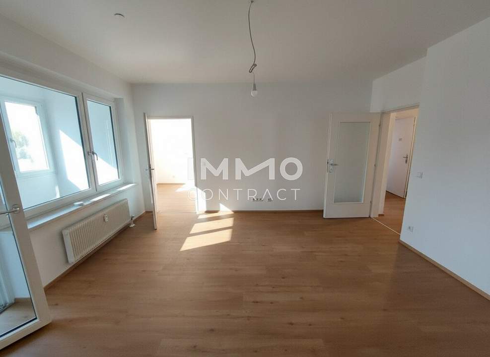 Erstbezug nach Sanierung - 76 m² Wohnung mit verglaster Loggia Ennsleite -Steyr