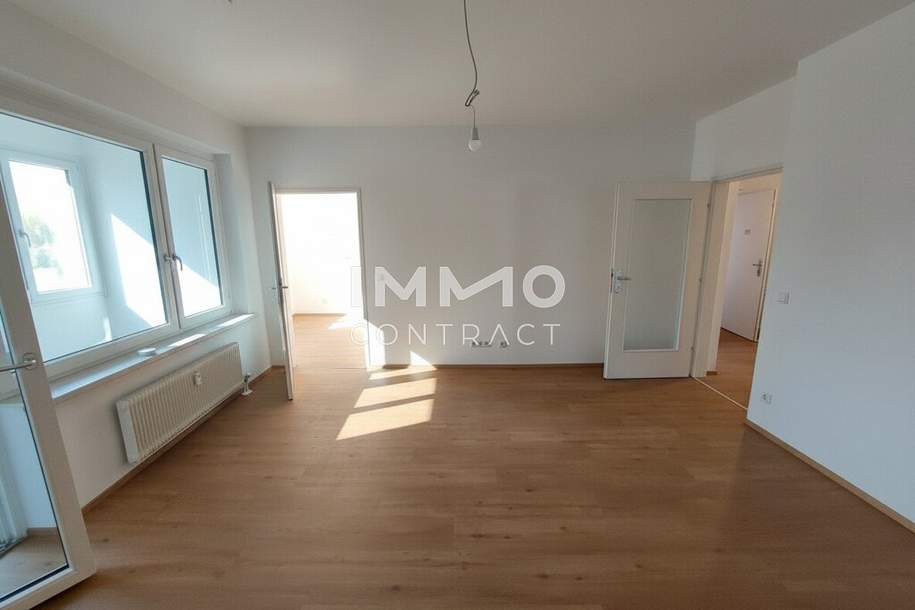 Erstbezug nach Sanierung - 76 m² Wohnung mit verglaster Loggia Ennsleite -Steyr, Wohnung-miete, 754,10,€, 4400 Steyr(Stadt)