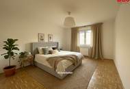 Zentrale 3-Raum-Wohnung mit Balkon, nähe Donau/Zentrum: Unschlagbares Preis-/Leistungsverhältnis - mit wenig Aufwand zur Traumwohnung