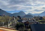 Gepflegte Wohnung + Balkon + Terrasse + 2erTG - Topaussicht auf die Berge