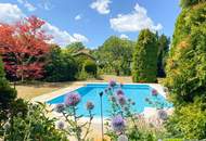 Sehr charmantes Einfamilienhaus mit traumhaftem Pool, Wintergarten, großem Carport und Garten mit einigen Extras