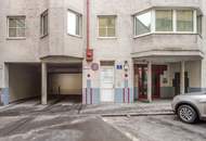 Tiefgaragenstellplatz in 1040 Wien – Rainergasse 5 – ab 1. April verfügbar