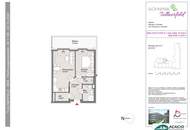 helle 2-Zimmerwohnung mit optimalem Grundriss im Wohnpark Tullnerfeld - im Grünen wohnen, aber in der Stadt arbeiten - Tiefgaragenplatz optional möglich!