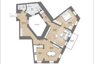 The special one! 3-Zimmer-Wohnung im 3.OG mit coolem Grundriss und Balkon!