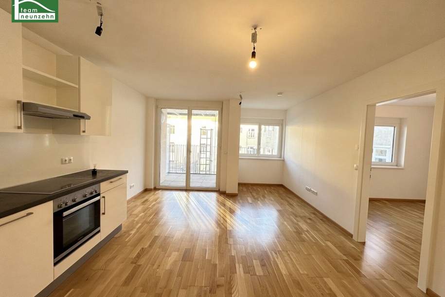 Neubauwohnung in ruhiger Seitengasse der Wattgasse nahe S-Bahn Hernals mit Innenhofausrichtung und Einbauküche, Wohnung-miete, 929,00,€, 1160 Wien 16., Ottakring