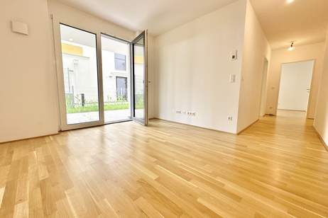 Hier müssen Sie schnell sein - AB SOFORT BEZIEHBAR! Tolle 3 Zimmerwohnung + Terrasse/Garten! Absolute Ruhelage - Tokiostraße!, Wohnung-miete, 1.499,00,€, 1220 Wien 22., Donaustadt