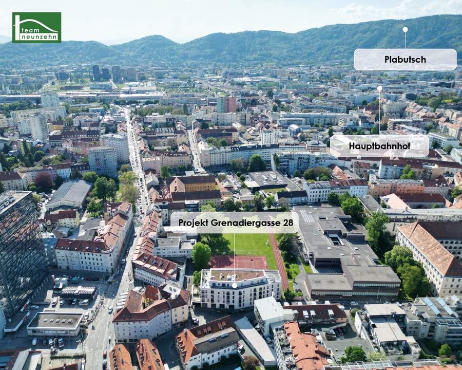 Idyllische 2-Zimmer-Wohnung mit Balkon im Herzen von Graz!