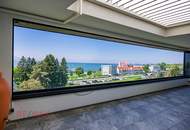 Der See als Nachbar - mit Sonnenuntergang zum Feierabend