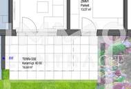 Ideale 2-Zi Gartenwohnung in den STADTTERRASSEN PEUERBACH - provisionsfrei! *JETZT Frühkäufer-Rabatt*