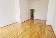BERNHARDTSTALGASSE, unbefristete 96 m2 Altbau, Wohnküche, 3 Zimmer, Komplettküche, Wannenbad, gefördert, WG-geeignet