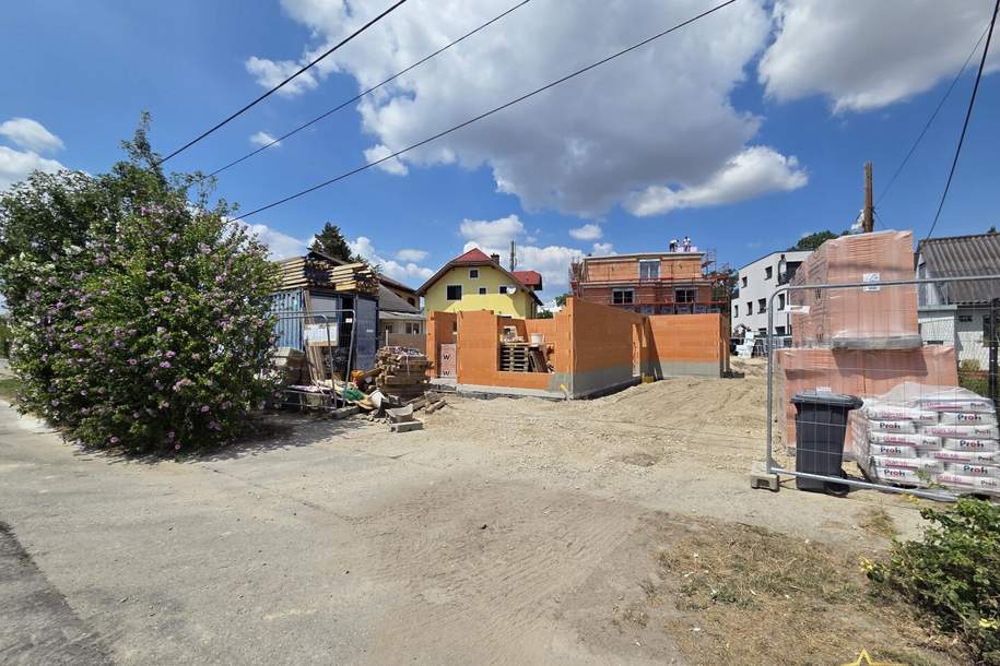 IN BAU. 187m² WOHNNUTZFLÄCHE - 112m² GARTEN. WIENERBERGER ZIEGELHAUS MIT KELLER! PROVISIONSFREI für den Käufer., Haus-kauf, 740.000,€, 1210 Wien 22., Donaustadt