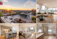 EXKLUSIVES PENTHOUSE MIT DACHTERRASSE & PANORAMABLICK + ERSTBEZUG IN HERNALS Wohnen über den Dächern Wiens