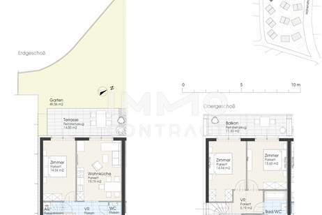 Schöne 4-Zimmerwohnung mit Terrasse, Balkon und Eigengarten, im sonnigen Südburgenland, Wohnung-kauf, 354.700,€, 7411 Oberwart