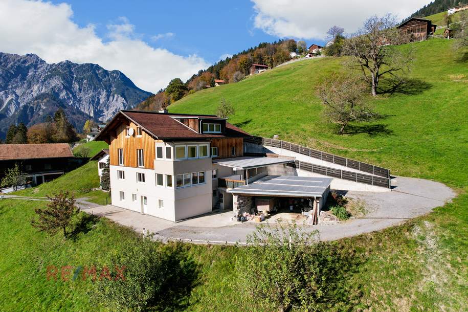 Mehrfamilienhaus mit Landwirtschaft in Bartholomäberg, Haus-kauf, 6780 Bludenz