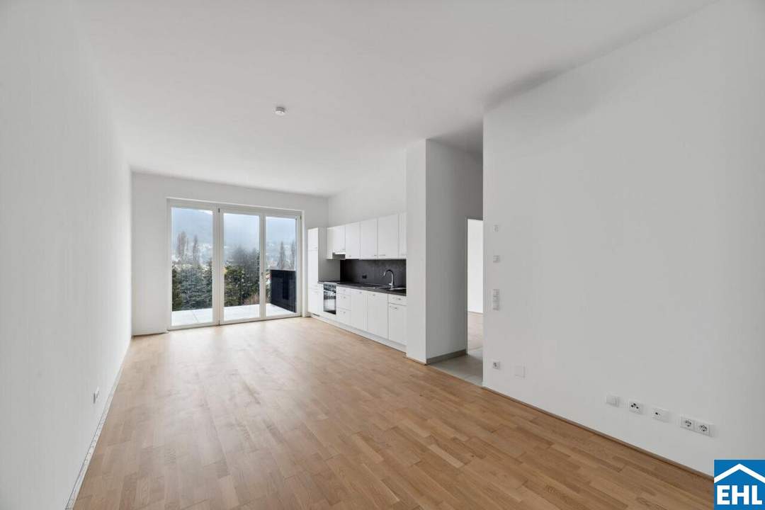 Wohnen im Süd-Spitz: wunderschöne 2-Zimmer-Wohnung mit Loggia