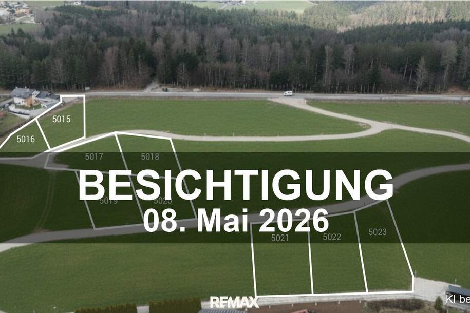 Attraktives Baugrundstück in sonniger Lage – voll aufgeschlossen, Grund und Boden-kauf, 91.700,€, 5242 Braunau am Inn
