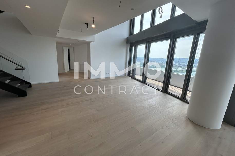 Exklusives Wohnen auf 2 Etagen im höchsten Wohnturm Österreichs!, Wohnung-kauf, 2.998.000,€, 1220 Wien 22., Donaustadt