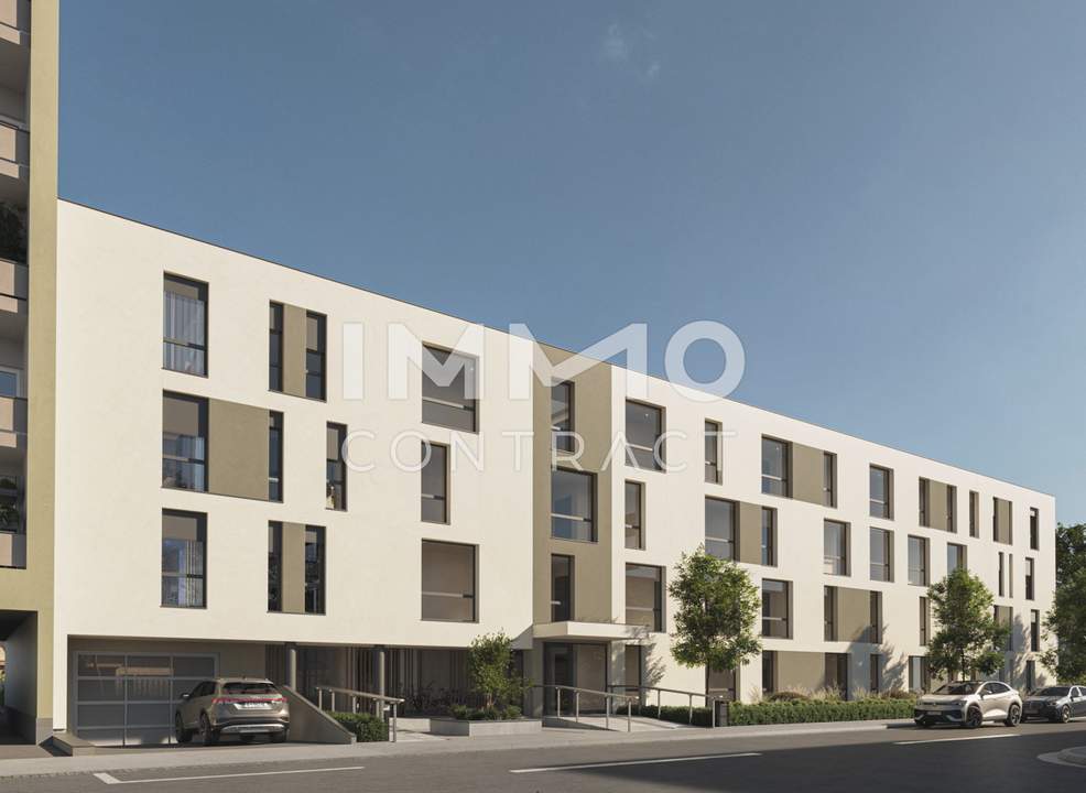 Erstbezug ab 01.10.2025: geförderte 4 Zimmer Wohnung mit Balkon in ruhiger und zentraler Lage - Puchstraße 34 - Top 14