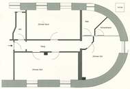 Helle 3‑Zimmer-Mietwohnung im historischen Schloss Kirchberg