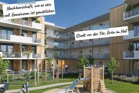 HYGGE Wohnen Top B0.2 - Traumhafte Gartenwohnung 68,38m² mit 3 Zimmer, Wohnung-kauf, 4600 Wels(Stadt)