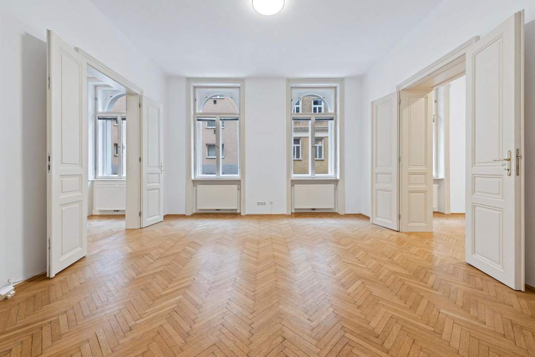 Im Servitenviertel ankommen/Clusiusgasse 86 m2 saniert, 2 Bäder