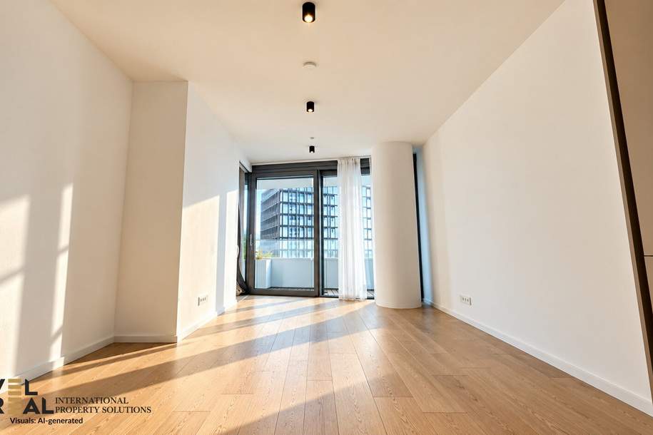 Zwischen Skyline und Wasser – Ihr neues Zuhause in den Danube Flats, Wohnung-miete, 2.112,48,€, 1220 Wien 22., Donaustadt
