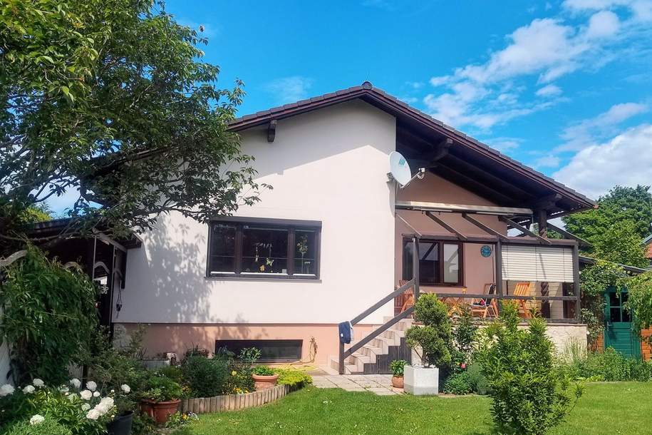 Einfamilienhaus mit herrlichem Garten in ruhiger Lage!, Haus-kauf, 490.000,€, 2320 Bruck an der Leitha