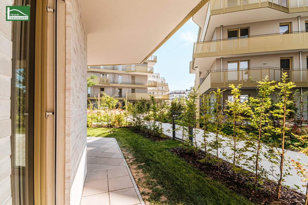 Vermieten Sie ertragreich - Begehrte Anlegerwohnung (Nettopreis) mit Garten und hochwertiger Ausstattung - Provisionsfrei!