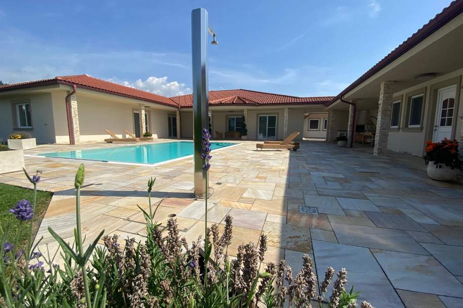Ultimativer Luxus im Mediterranen Stil: Sensationeller Bungalow mit Pool in Exklusiver Ausstattung und Top Ruhelage, hier erfüllt sich Jeder Wohntraum, Haus-kauf, 1.480.000,€, 8642 Bruck-Mürzzuschlag