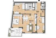 EXKLUSIVE 4-ZIMMERWOHNUNG MIT GROSSER SÜDWEST TERRASSE IM NEUEN REININGHAUSAREAL