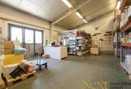 Lagerhalle inkl. Rampe mit davorliegender Ladezone in Leonding zu vermieten!