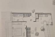 Gepflegte Dachgeschoßwohnung in Ruhelage mit Südwestbalkon in Salzburg!