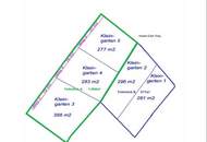 Schönes, größeres Kleingartengrundstück in absoluter Ruhelage - mit PKW direkt erreichbar!