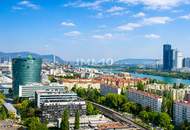 Elegant Wohnen im Prater mit Concierge, Gym, Sauna, Pool und ganz viel Aussicht