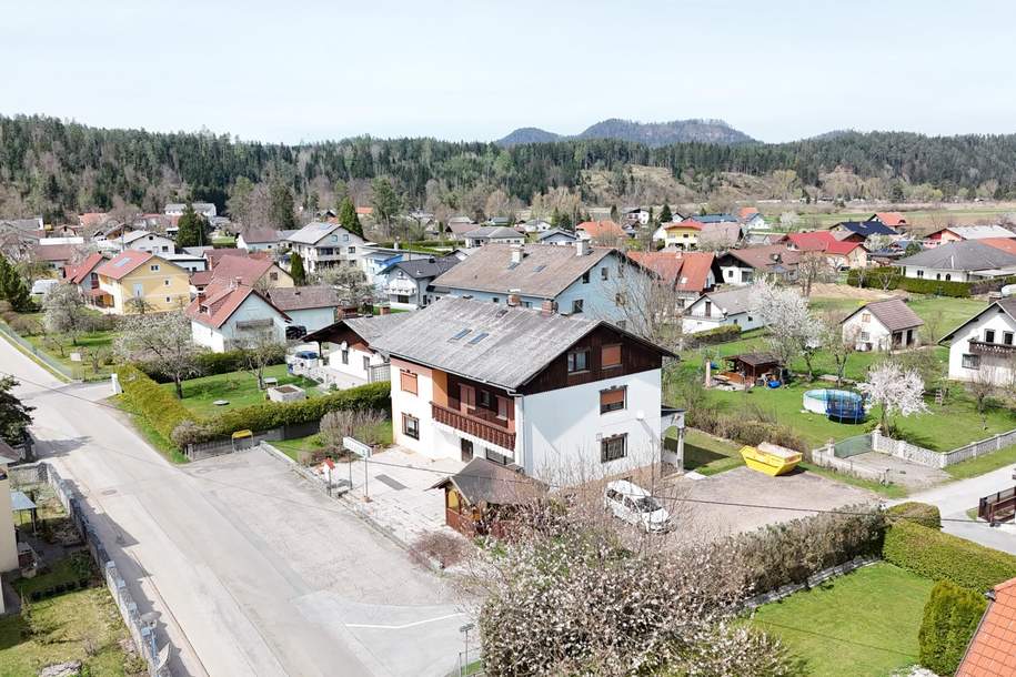 Vielseitige Wohn- und Geschäftsimmobilie in Seenähe, Haus-kauf, 9141 Völkermarkt