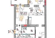 3 Zimmer Altbauwohnung im EG + 1 Terrasse ca. 8,50 m² (mit Gartenblick) in der Storchengasse - nur ca. 3 - 4 Gehminuten zur U-Bahn U4 & U6