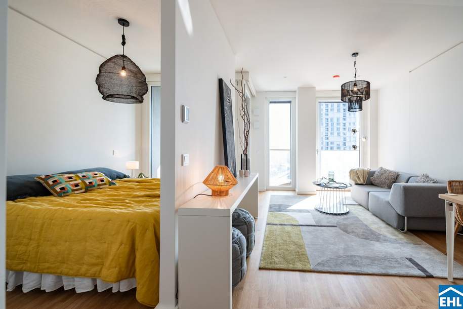 Wohnen über den Dächern Wiens – TOWER HOMES im V22, Wohnung-miete, 895,00,€, 1220 Wien 22., Donaustadt