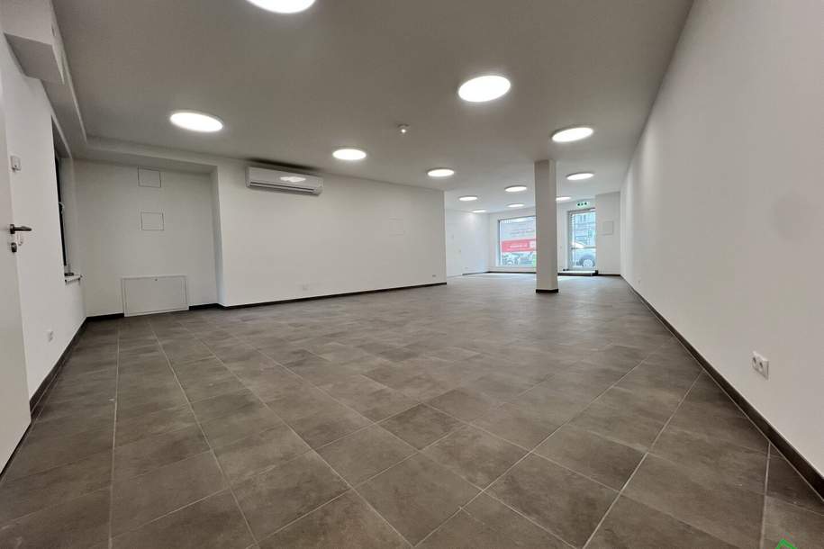 Hernalser Hauptstraße - EBENERDIGES GESCHÄFTSLOKAL *ERSTBEZUG*, Gewerbeobjekt-miete, 2.902,87,€, 1170 Wien 17., Hernals