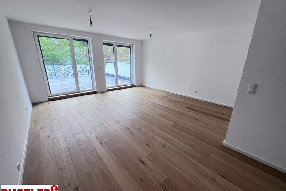 Dachterrassenmaisonette mit wunderschönem Blick in den grünen Prater | Erstbezug | Provisionsfrei, Wohnung-kauf, 649.000,€, 1020 Wien 2., Leopoldstadt