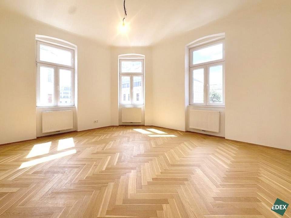 Einziehen und wohlfühlen: Sanierte 3-Zimmer-Altbauwohnung nahe dem Clemens-Hofbauer-Park