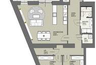 Dachgeschosswohnung der Superlative: 3 Zimmer mit viel Freifläche &amp; Luxus pur in Citynähe