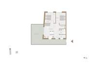 Klimatisierte Penthouse-Wohnung mit Schlossbergblick und großer Terrasse
